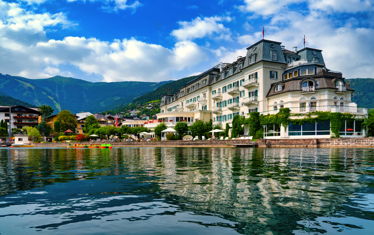 Promenade von Zell am See im Salzburger Land