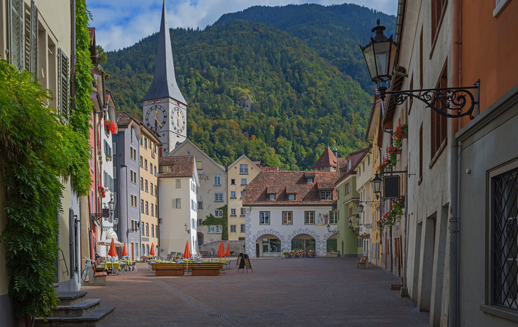 Chur im Kanton Graubünden in der Schweiz