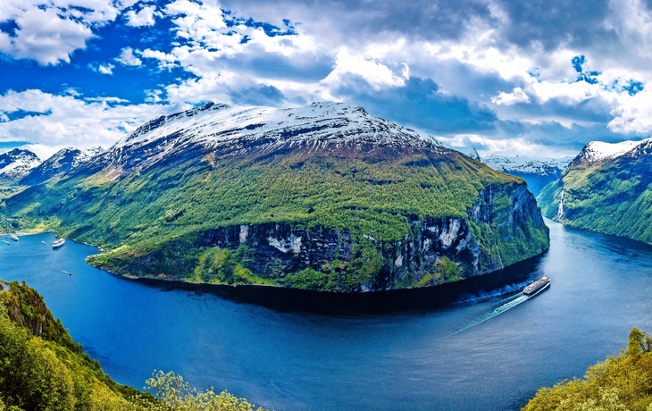 Geiranger Fjord Norwegen