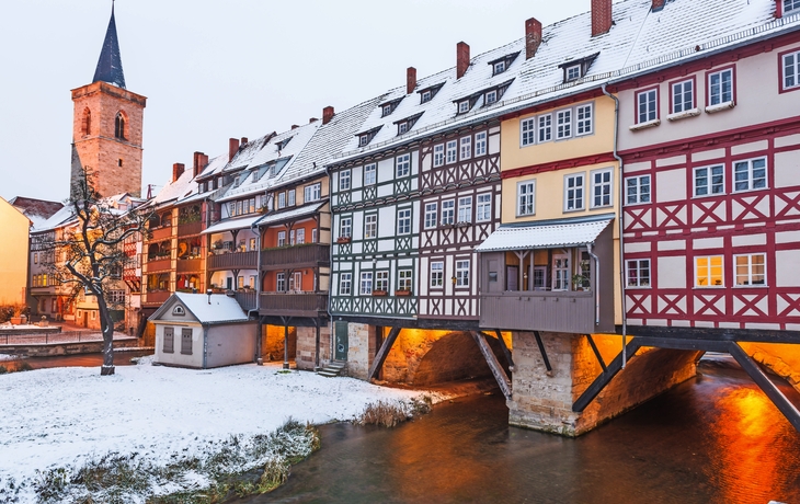 Erfurt im Winter