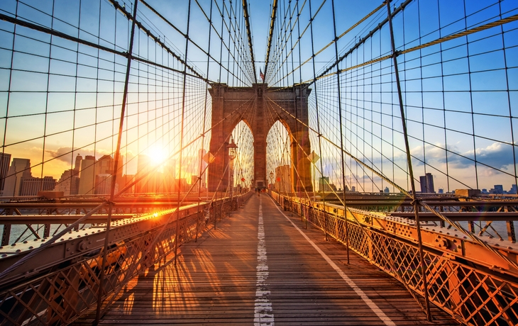 Brooklyn-Bridge in New York City