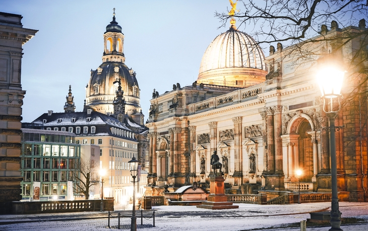 Dresden im Winter