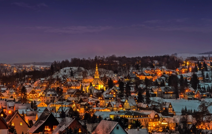 Weihnachten in Seiffen im Erzgebirge