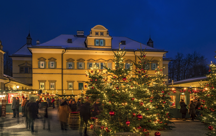 Hellbrunner Adventzauber in Salzburg, Österreich