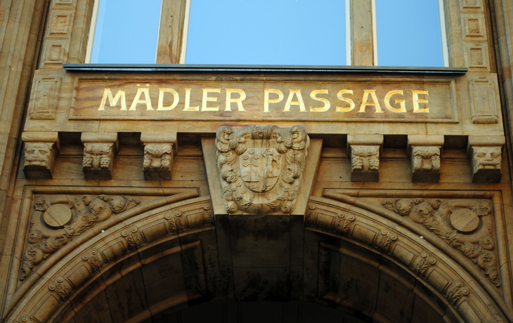 Mädler Passage in Leipzig, Deutschland