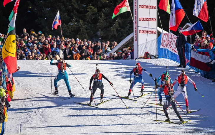 Biathlon Weltcup Antholz